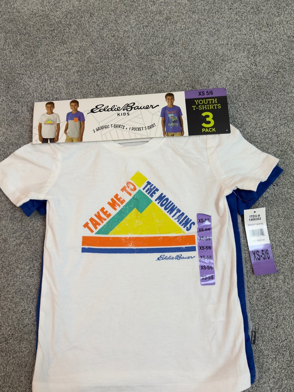 Eddie Bauer Graphic Tees plus pocket shirt- 3-Pack